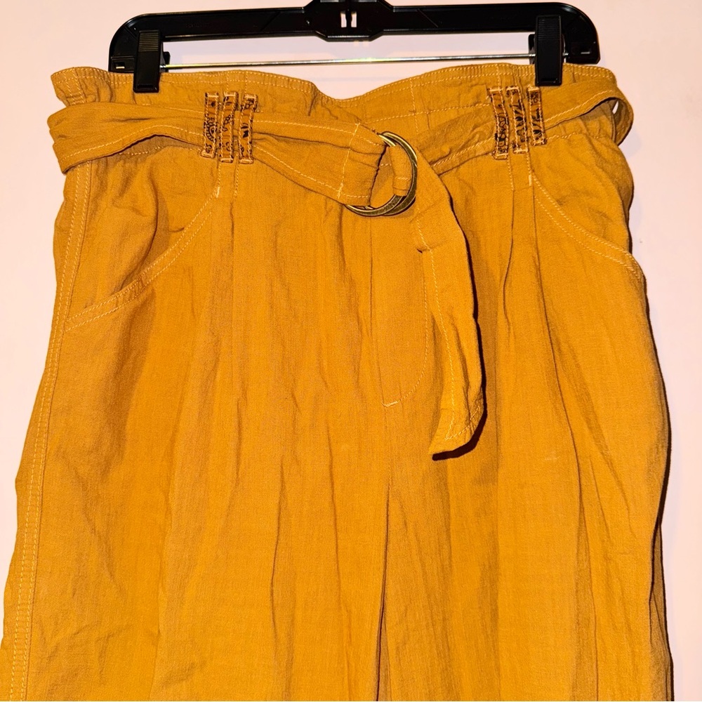 Anthropologie Orange Brown Malin Utility Pants Size M NWOT! - Picture 4 of 10